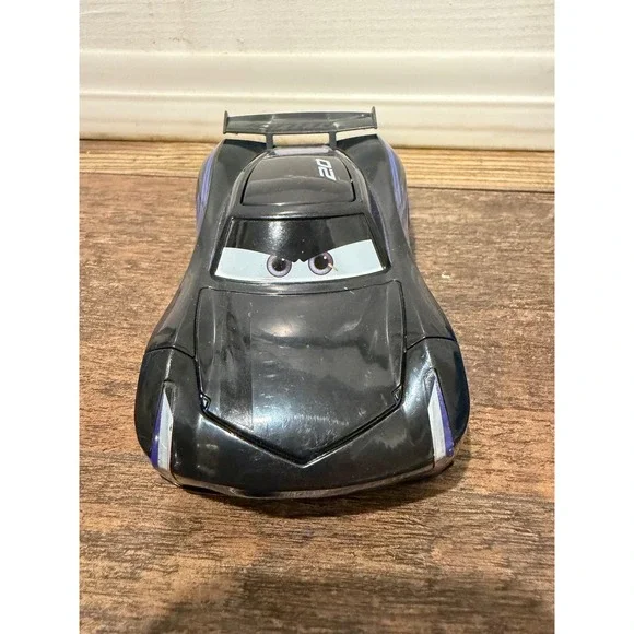 Disney Pixar Cars 3 Jackson Storm Black Blue Number 20 Toy Race Car - Picture 1 of 5